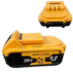 Акумулаторен Саблен Трион KRAFT WORLD / 36V,8AH / + подарък 3 ножчета