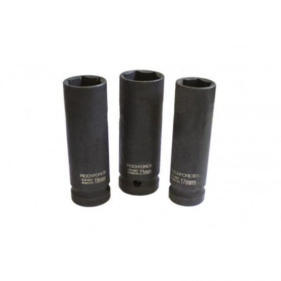 Пневматичен гайковерт ROCKFORCE 1/2" 960Nm + 3 вложки Пневматичен гайковерт ROCKFORCE 1/2" 960Nm + 3 вложки