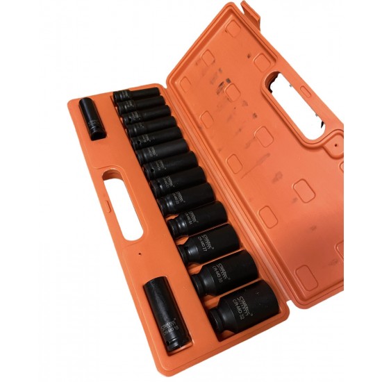 Ударни Вложки Stahlmayer 1/2" 10-32 мм 15-части